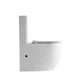 Унітаз підлоговий Qtap Robin New Ultra Quiet безобідковий із сидінням Soft-Close WHITE QT13226083AW - зображення 4
