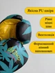 Боксерские перчатки Lion Another Boxing, 10oz, черно-бирюзовые с желтым (BR-02-10) - изображение 2