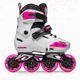 Детские раздвижные ролики Rollerblade Apex G White Pink Размер 33-36.5 - изображение 1