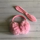 Яскраві теплі навушники Honey Fashion Accessories One Size рожевий (13-10) - зображення 3
