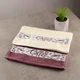 Набір кухонних махрових рушників 2шт GM Textile 30x50см, 30x50см Coffee 400г / м2 (Коричневий / Білий) - зображення 1