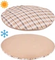 Бортик круглый бязь+фетр Barksi Comfort M 45x11 см Бежевый (366114) - изображение 3