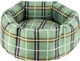 Лежак круглый безевый Barksi Comfort L 60 см Зеленый (1232105) - изображение 3