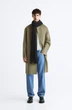 Шарф Zara универсальный мужской женский теплый мягкий с бахромой 190х65 см черный (100815B) - изображение 2