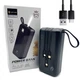 Повербанк Power Bank LENYES LED-30000mAh (Реальна ємність), ліхтарик, 2хUSB, MicroUSB, Type-C з кабелями 5В - зображення 1