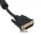 Кабель Extradigital DVI-D, Single Link, 3 м, 28 AWG, PVC, 2x Ferrites (KBD1638) - изображение 2