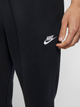 Спортивні штани чоловічі Nike Club Jogger BV2671-010 3XL Чорні (193147707533) - зображення 6