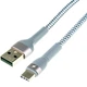 Кабель заряджання REMAX Jany RC-124a USB 2.0 — Type-C 2.4A Сірий (1м) - зображення 1