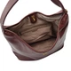 Женская сумка мешок экокожа David Jones бордовый CM7168 bordeaux - изображение 5