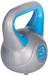 Гиря LiveUp Plastic Kettel Bell 3 кг Grey/Blue (LS2047-3) - изображение 2