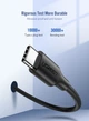 Кабель UGREEN US286 USB-C to USB-C 60W QC4.0 PD3.0 3A 3m Black (60788) - зображення 2