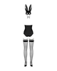 Еротичний ігровий костюм зайчика Obsessive Bunny costume Чорний L/XL (SO7702) - зображення 6