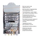 Колонка газова димохідна Thermo Alliance JSD20-10CR 10 л White - зображення 8