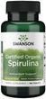 Органическая спирулина Swanson Certified Organic Spirulina 500mg 180 tabs - изображение 1