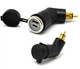 Мотозарядка Cliff Top 36W під штекер DIN Hella зарядка USB+PD з підсвіткою - зображення 1