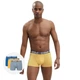Трусы боксеры DIM D01QUx3 4 р 3шт gris/jaune/bleu - изображение 2