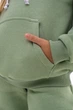 Детский спортивный утепленный костюм Kindamor Warm Autumn Olive для девочки, флис 116 см оливковый - изображение 7