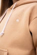 Детский спортивный утепленный костюм Kindamor Warm Autumn Beige для девочки, флис 128 см бежевый - изображение 12