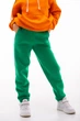 Детский спортивный утепленный костюм Kindamor Warm Autumn Orange для девочки, флис 134 см оранжевый с зеленым - изображение 11
