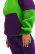Дитячий спортивний утеплений костюм Kindamor Active Heat Purple/Green, фліс для дівчинки 128 см фіолетовий із зеленим - зображення 9