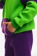 Детский спортивный утепленный костюм Kindamor Active Heat Purple/Green, флис для мальчика 122 см фиолетовый с зеленым - изображение 8