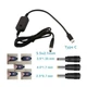 Кабель для роутера триггер 5V 9V 12V 15V 20V 3А PD 60w USB Type C DC 5,5*2.1 мм +3 шт. переходники - изображение 2