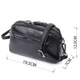 Женская сумка прошита ромбами на лицевой стороне из натуральной кожи VINTAGE Bag 22807 Черный - изображение 3