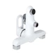 Змішувач для ванни Lidz Latwa 006 (з душовим гарнітуром) (k35) LDLAT006WHI45424 White - изображение 3