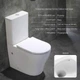 Унітаз підлоговий Qtap Virgo Ultra Quiet безобідковий з сидінням Soft-close WHITE QT18226092AW - изображение 3