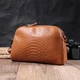Небольшая сумка для женщин на два отделения из натуральной кожи VINTAGE Bag 22800 Рыжий - изображение 10