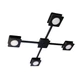 Люстра потолочная 100lamp Space 4хGX53 NL 12040-4 BK черная (618595) - изображение 2