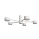 Люстра потолочная 100lamp Copter 5хGX53 NL 8041-5 WH белая (618758) - изображение 1
