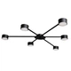 Люстра потолочная 100lamp Copter 6хGX53 NL 8040-6 BK черная (618810) - изображение 1