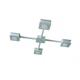 Люстра потолочная 100lamp Space 4хGX53 NL 12040-4 WH белый (618715) - изображение 1