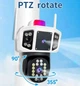 Поворотная камера видеонаблюдения UKC YOOSEE YC101 Wi-Fi/IP66 White - изображение 3