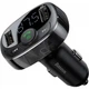 FM-трансмиттер модулятор Baseus T Shaped S-09A Car Bluetooth MP3 Player (Standard Edition) CCMT000001 Black - зображення 1