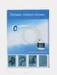 Портативний душ для кемпінгу з насосом Gotel Q16H Outdoor Shower Білий - зображення 7