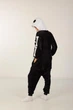 Детская Пижама Кигуруми для девочки My kigu Скелет Хэлоуин Helloween Черный 130-145 см. (MK202245G) - изображение 4