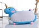 Тапочки кигуруми игрушки Детские для мальчика Kigurumi Единорог Теплые Тканевые Синий 27-34 (Х300745) - изображение 3