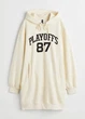 Жіноче худі Playoff H&M (10140) XS Біле - изображение 2