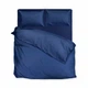 Комплект постельного белья SoundSleep Silken сатин Полуторный 160х215 см темно-синий (2800004482530) - изображение 1
