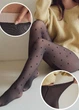 Эластичные утепленные колготки из Warm Elegance (1464-44-01) Черный 42 No Brand (42-46) - изображение 5