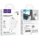 Мережевий зарядний пристрій Hoco C113A Awesome PD65W QC3.0, White - зображення 4