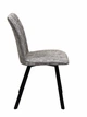 Стілець для кухні та вітальні VALENCIA 01 grey/black - изображение 3