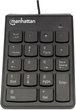 Клавіатура дротова Manhattan Numeric Keypad USB Black (176354) - зображення 1