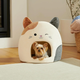 Лежак для домашніх тварин Squishmallows Covered Pet Bed Cam The Cat JPT0137 (0191726512004) - зображення 11