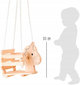 Huśtawka dla dzieci Small Foot Wooden Children's Swing Horse (4020972047748) - obraz 3