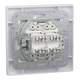 Розетка компьютерная двойная тип 6e UTP Asfora Schneider Electric белая EPH4800121 - изображение 2