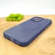 Чохол для Baseus Smoke case Matte with MagSafe для iPhone 13 Pro Max Sierra Blue - зображення 3