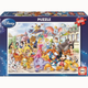 Puzzle Educa Disney Wesoły orszak 200 elementów (8412668132894) - obraz 1